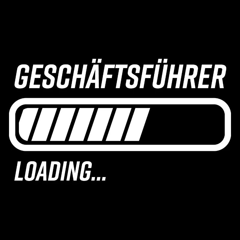 Geschäftsführer Loading Ladebalken