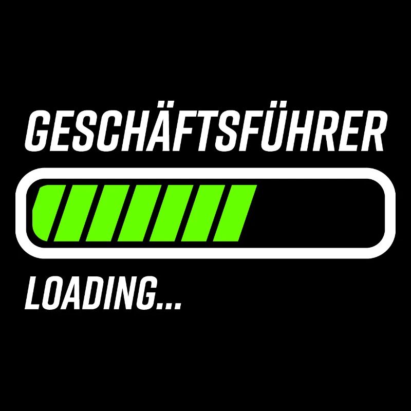 Geschäftsführer Loading Ladebalken