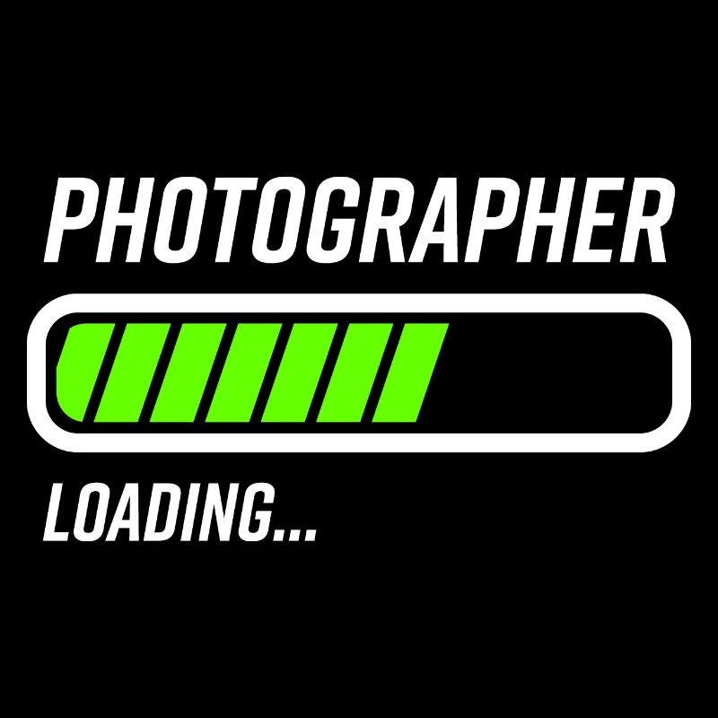 Fotograf Loading Ladebalken