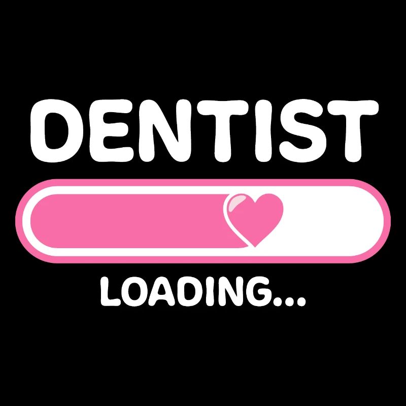 Zahnärztin Loading Ladebalken