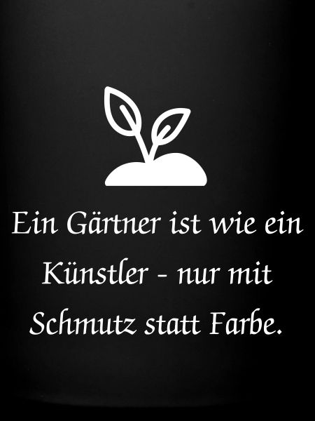 Lusitger Garten Spruch