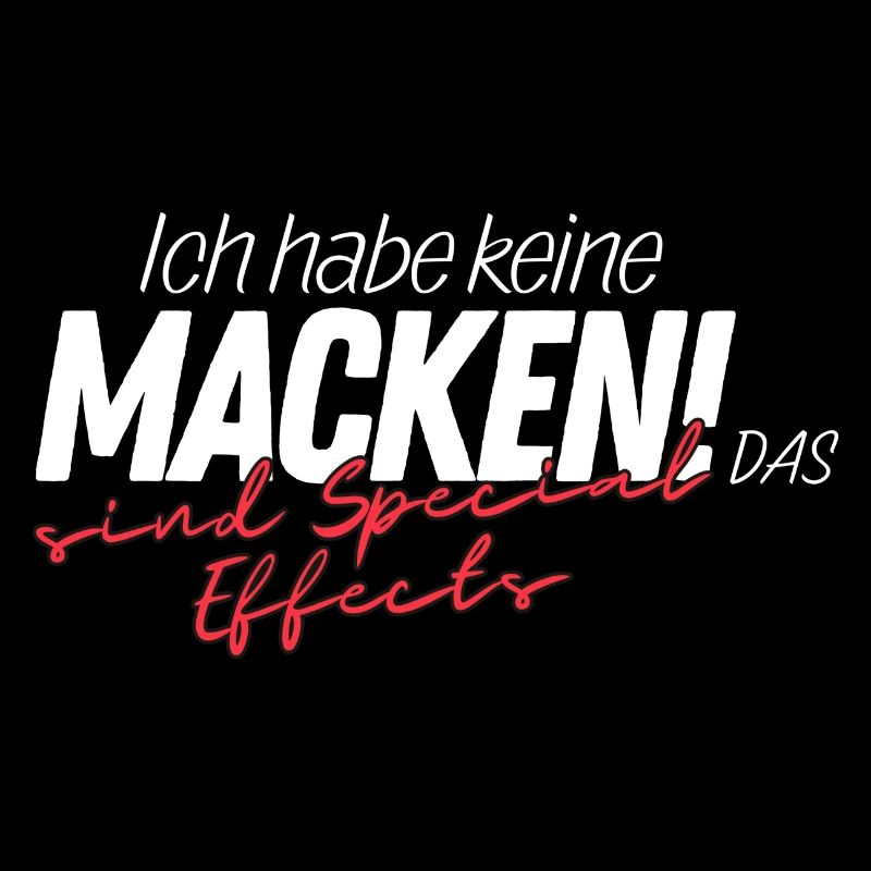 Ich habe keine Macken! Das sind special Effects!
