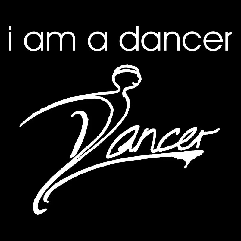 Je suis une danseuse - design blanc