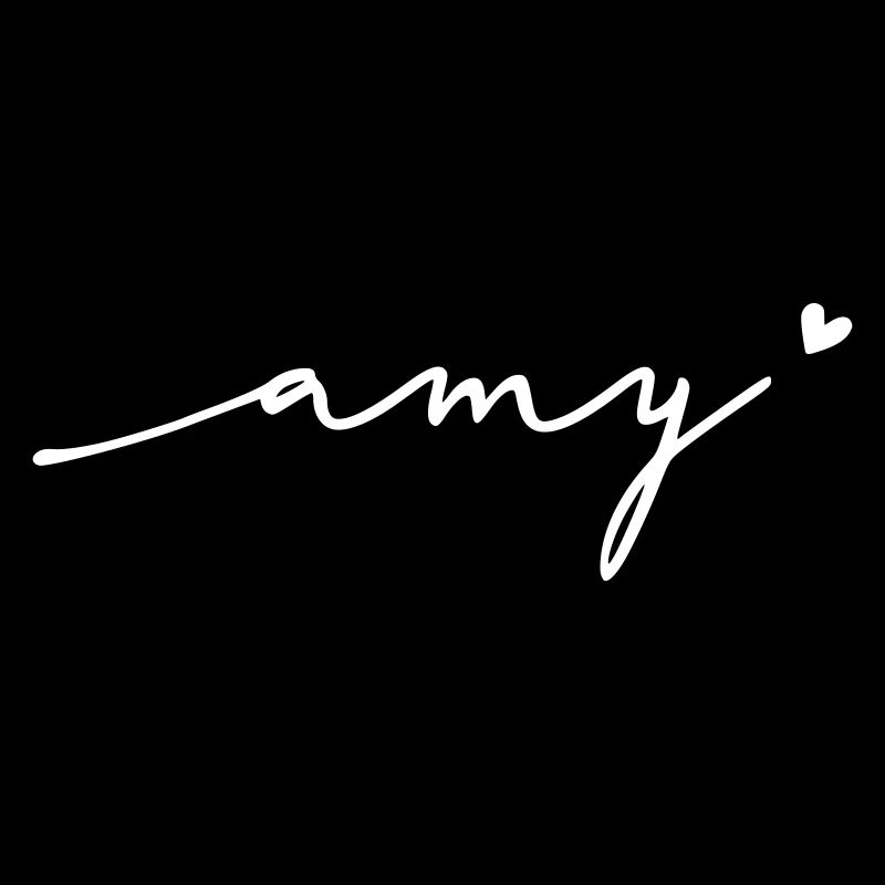 Nom cursif d’Amy
