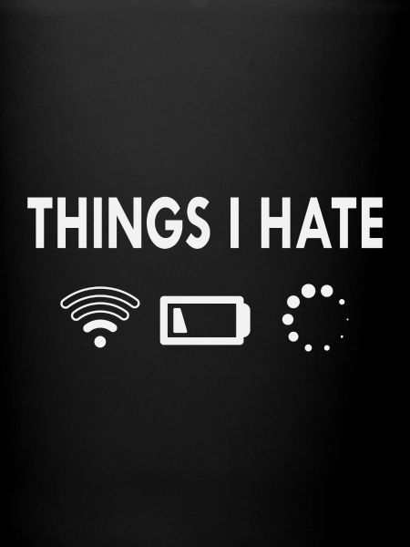 Things I hate