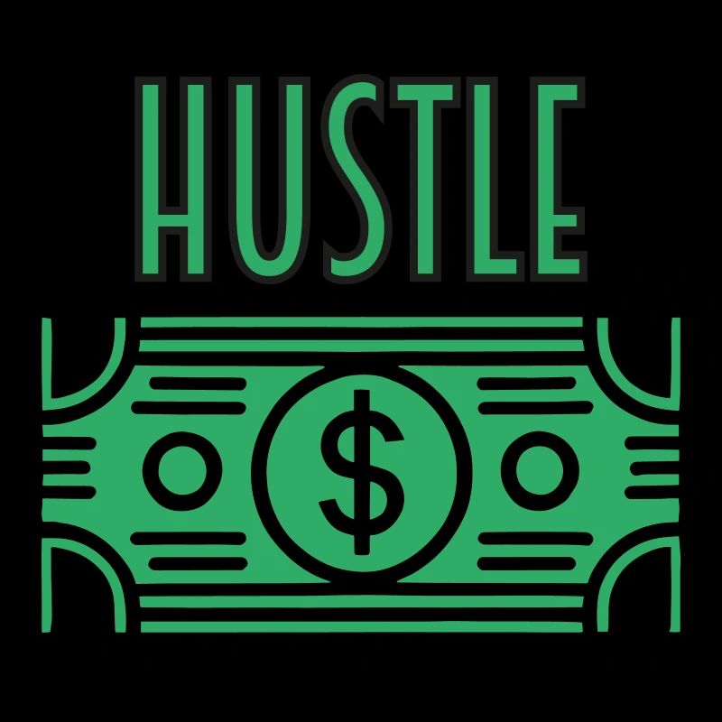 Geschäftsgeldschein - HUSTLE Design
