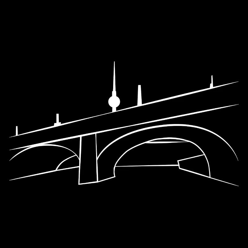 Urban Sketch Spreebrücke w