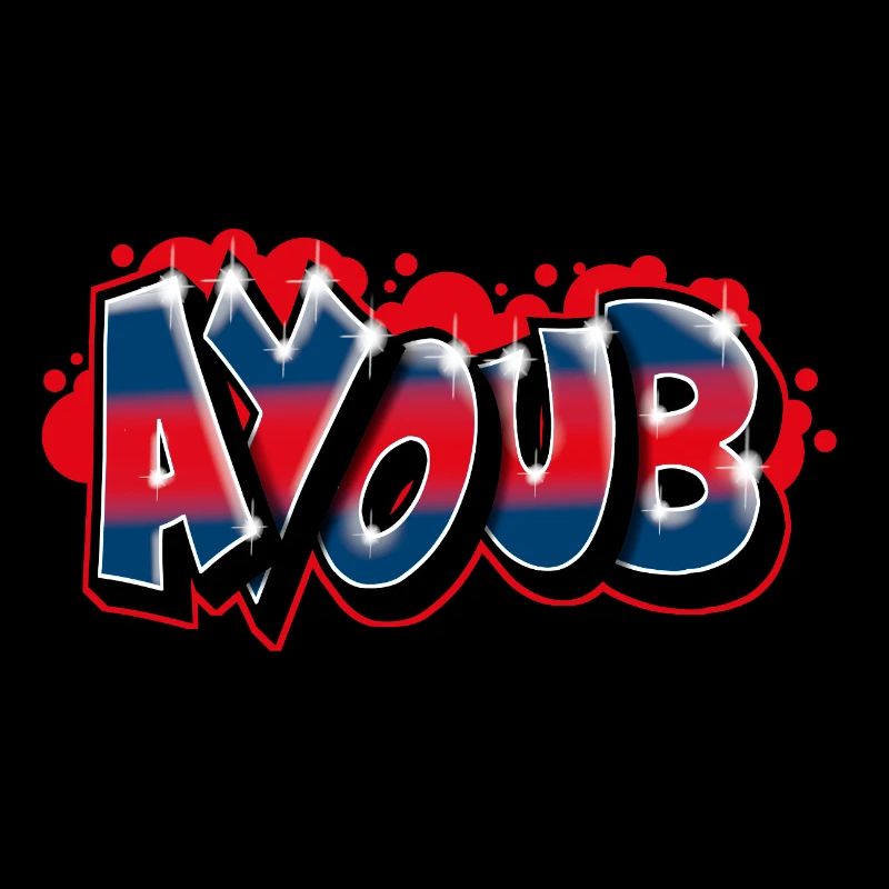 Graffiti Prénom AYOUB