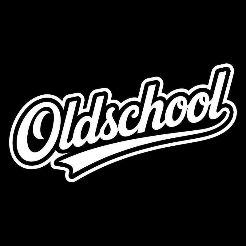 Oldschool Retro Typography Design