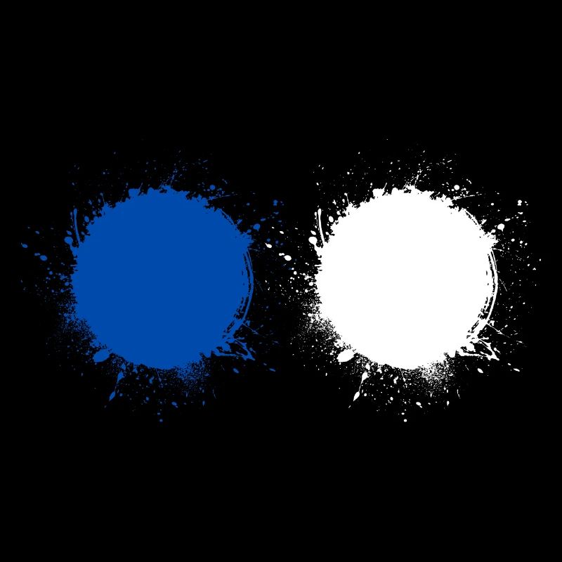 Blue White