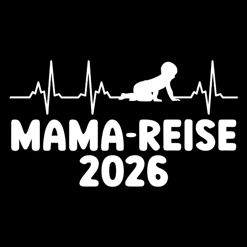 Werdende Mutter MAMA REISE 2026 Lustiges