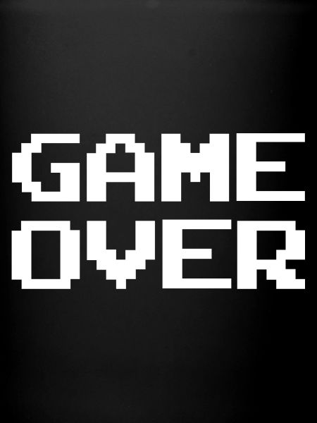 Pixel Game Over Retro