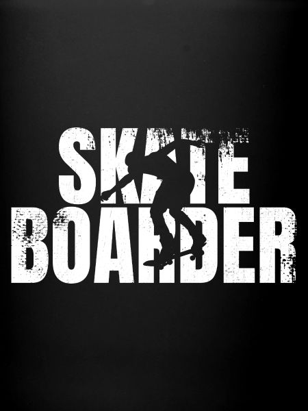 Skateboarder drôle