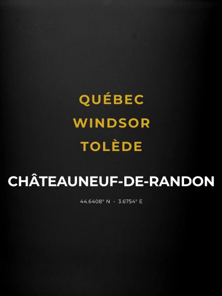 Châteauneuf-de-Randon Lozère - Québec - Windsor