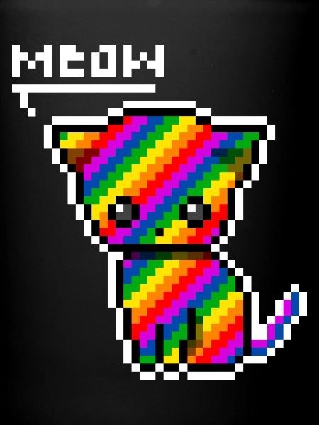 rainbow cat