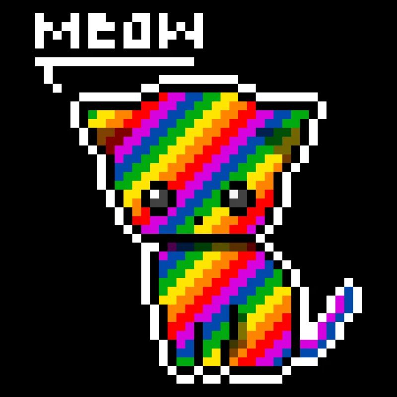 rainbow cat