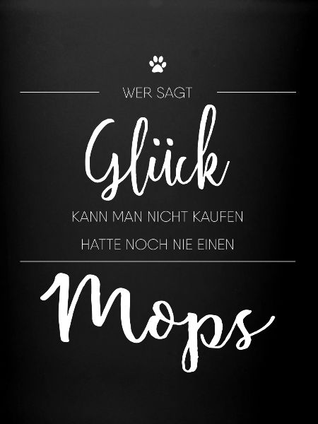 Mops Geschenk