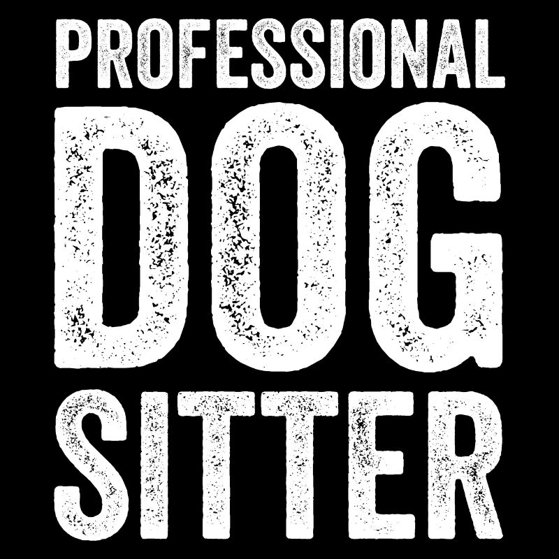 Cadeau de garde d'enfants pour chien sitter drôle