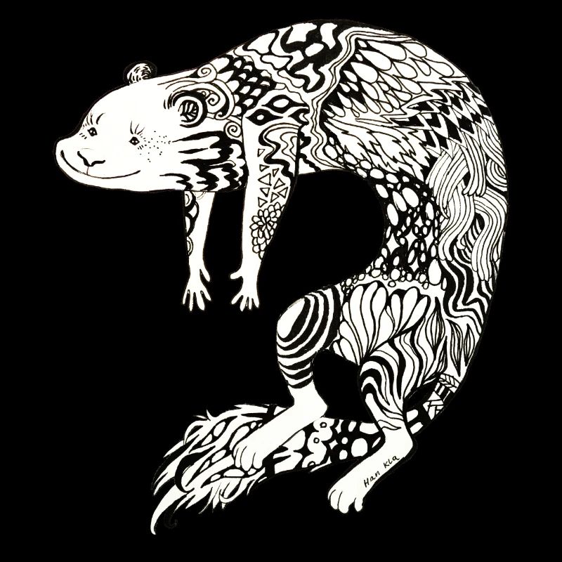 Furet satisfait