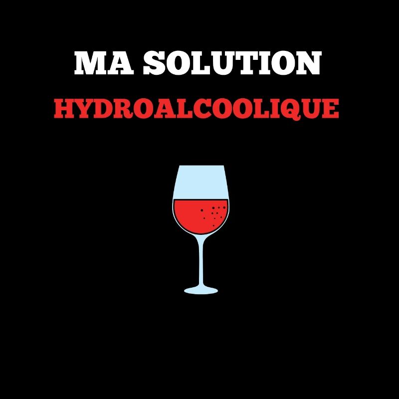 My hydroalcoholic wine solution