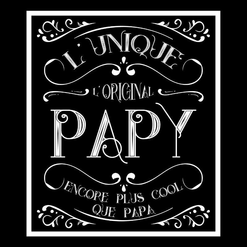 L'unique, l'original papy plus cool que papa