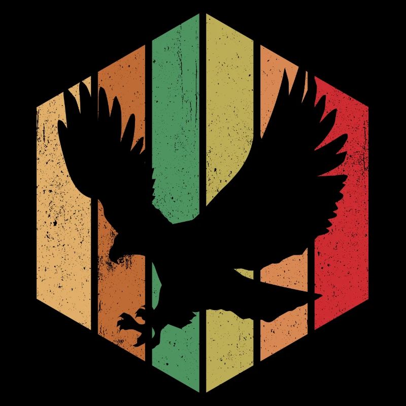 oiseau rétro Graphique