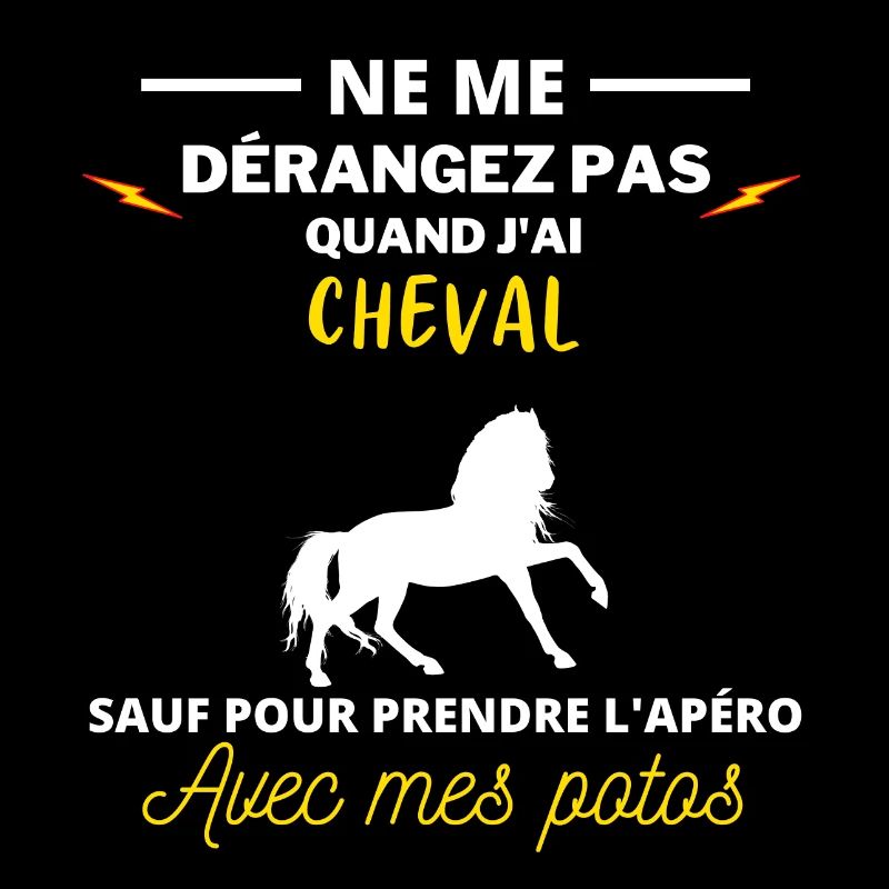 cheval et prendre l apéro avec mes potos