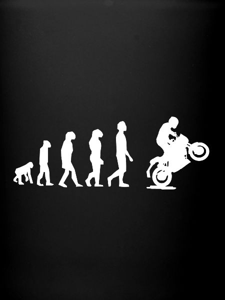Motorrad Evolution Biker