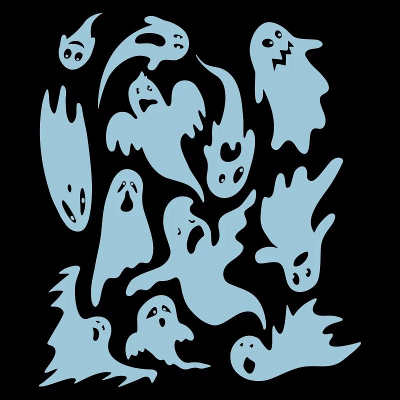 Little ghosts at witching hour