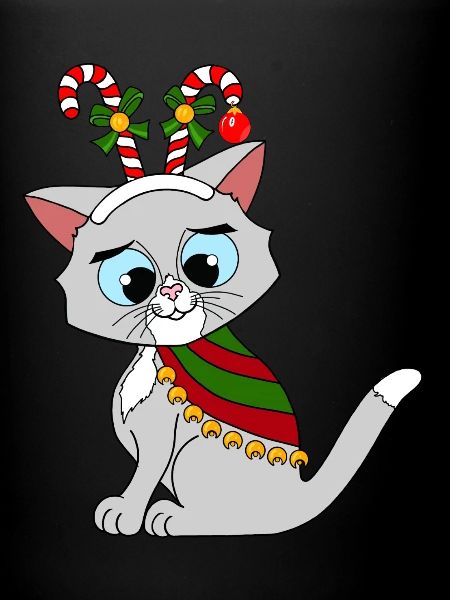 Chat de Noël
