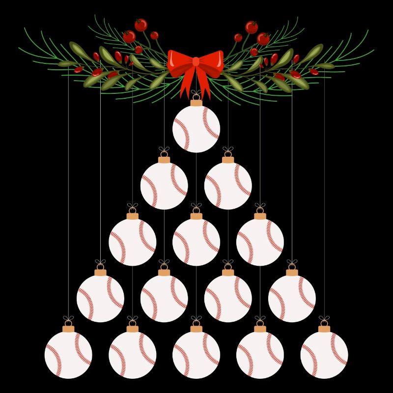Baseball Christbaum