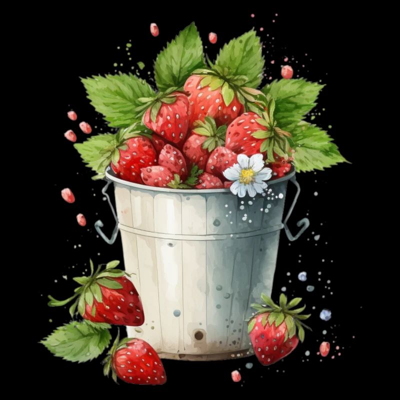 Strawberry bucket