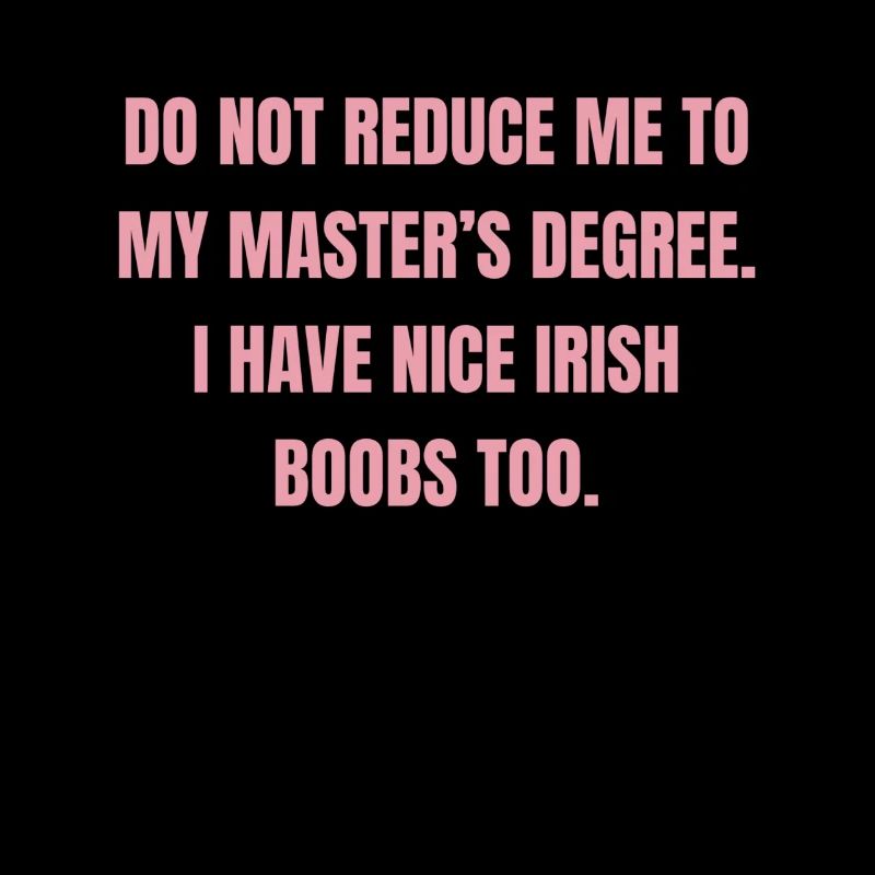 Irish Master's Graduate