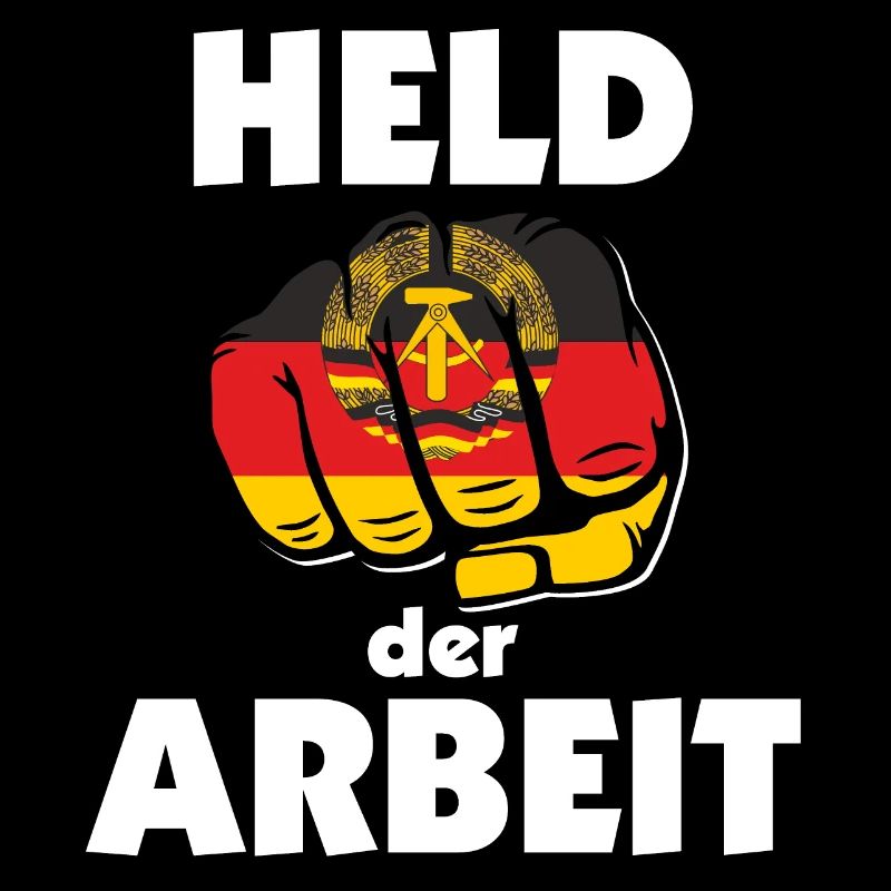 Held der Arbeit Ostalgie DDR