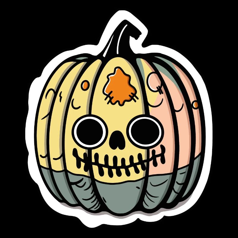 Kürbis Patchwork Halloween