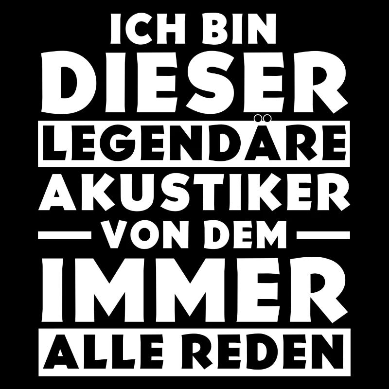 Ich bin dieser legendäre Akustiker