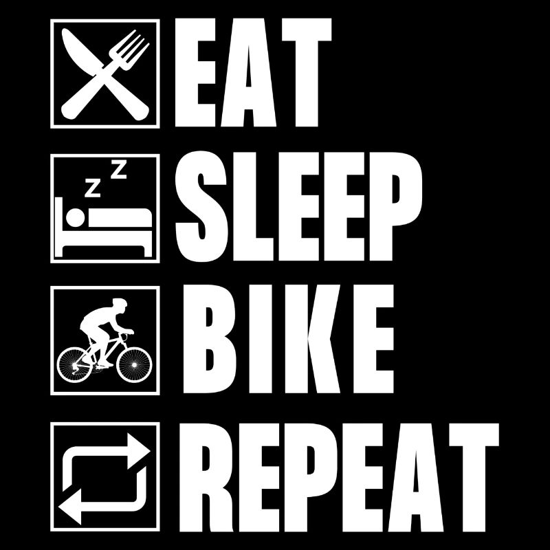 manger dormir vélo répéter