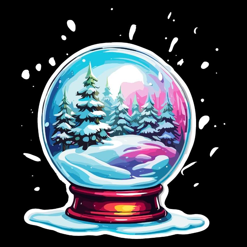 Snow Globe / Winter Magic / Snow / Souvenir