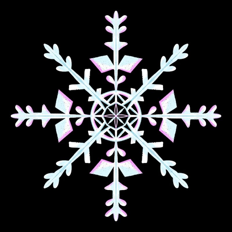 Cristal de glace / Flocon de neige