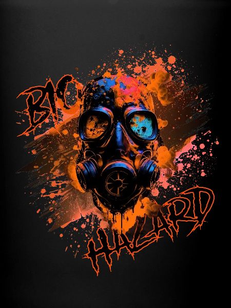 Gaz mask orange