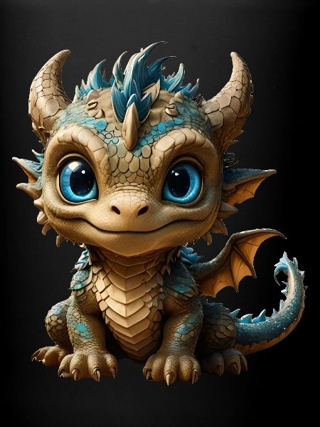 Petit dragon mignon