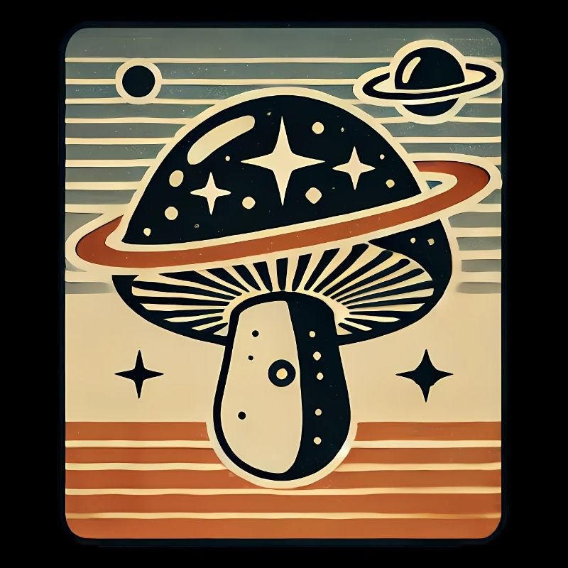 Champignon cosmique intergalactique