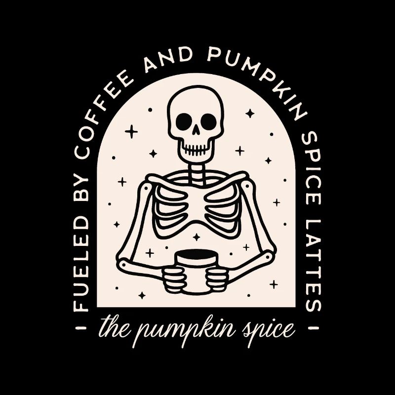 Pumpkin Spice Latte Humor Kaffee Halloween