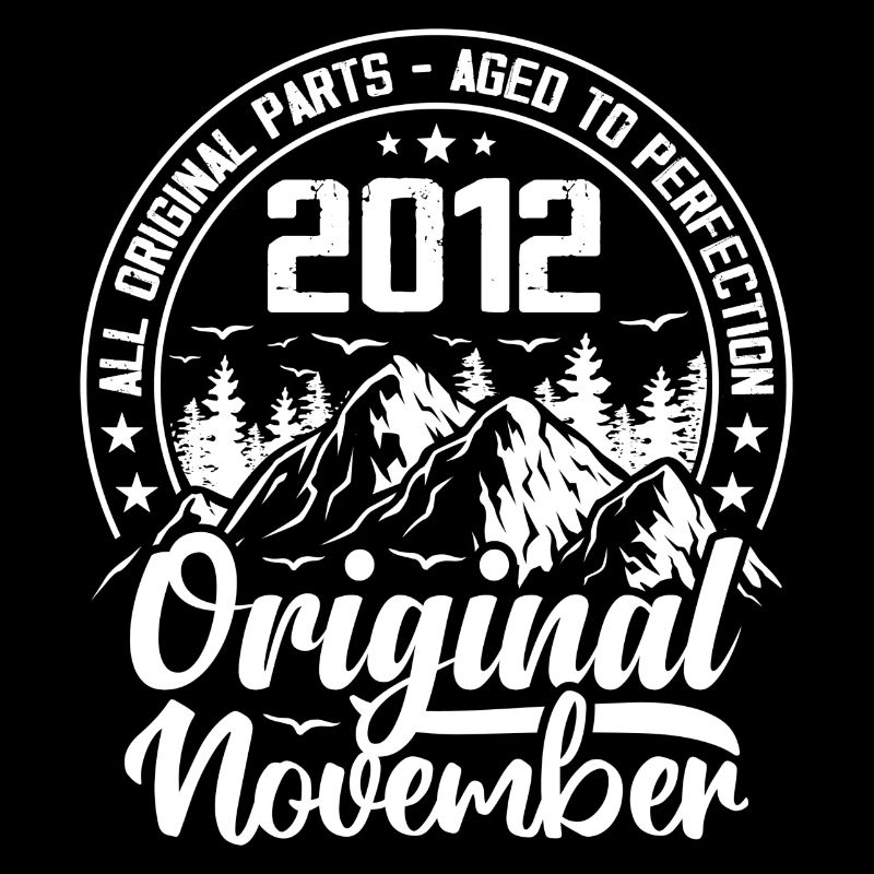 November 2012 Original 12 Year Old Birthday Gift