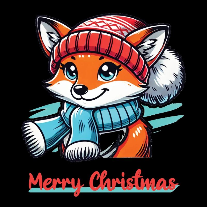 Dame renard de Noël