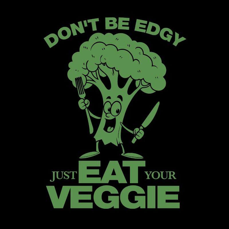 Ne soyez pas énervé, mangez simplement votre Veggie - végétalien