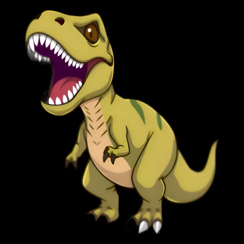 Conception de dinosaure de dessin animé