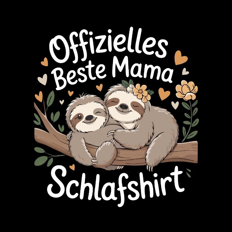 Muttertag Schlafshirt – Offizielles Beste Mama