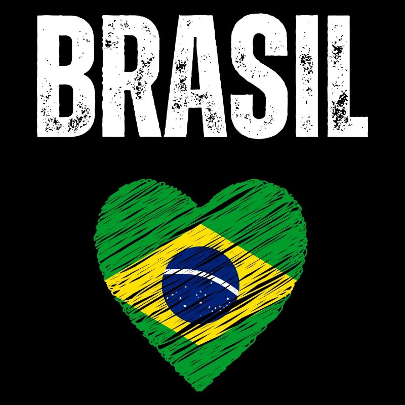 J’aime le Brésil, drapeau du Brésil