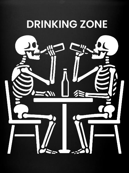Skeletons Drinking Zone